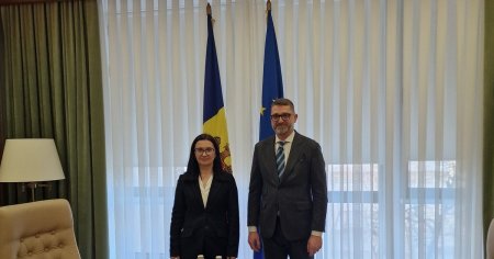 Ambasadorul roman la Chisinau, intalnire cu noul viceprim-ministru moldovean pentru integrare europeana. Ce au vizat discutiile