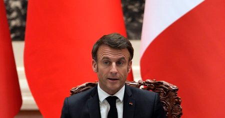 Presedintele francez Emmanuel Macron i-a urat insanatosire grabnica regelui Charles al III-lea