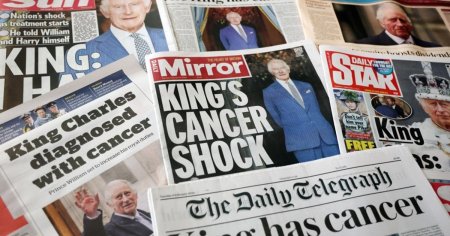 Diagnosticul socant al regelui Charles al III-lea, pe prima pagina a ziarelor britanice: Soarta familiei regale s-a schimbat