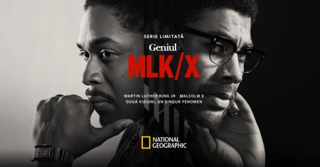 National Geographic vine cu un nou sezon Geniul: Martin Luther King si Malcolm X. Cand este premiera