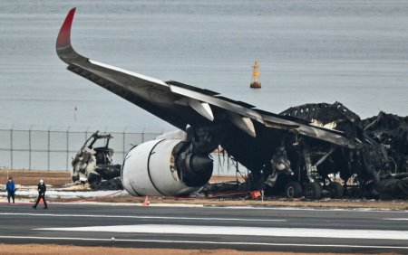 <span style='background:#EDF514'>CONTROLORI</span>i de trafic aerian cer o crestere semnificativa a personalului, in urma incidentului aviatic din Tokyo