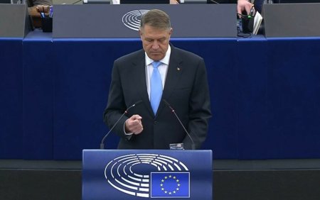 Klaus Iohannis, in plenul Parlamentului European: Trebuie sa eficientizam capacitatea UE de luare a deciziilor