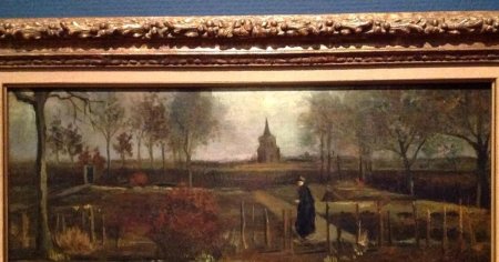 Un tablou furat al lui Van Gogh este expus pentru prima data dupa ce a fost returnat unui detectiv olandez