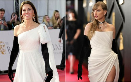 Taylor Swift a aratat ca o printesa la Grammy 2024. Vedeta a intrat in istorie imbracata in tinuta lui Kate Middleton
