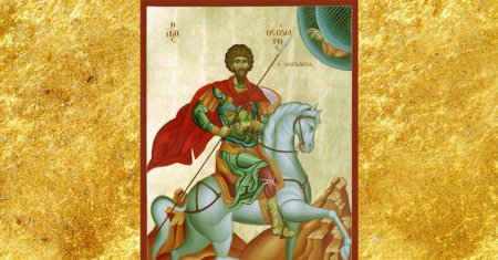 Calendar ortodox 2024, 8 februarie. Sfintii zilei. Sfantul Mare Mucenic Teodor <span style='background:#EDF514'>STRATILA</span>t