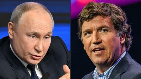 Interviul lui Tucker Carlson cu Vladimir Putin va fi publicat in aceasta noapte, la ora 01.00