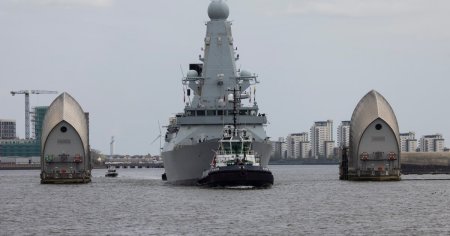 Marea Britanie trimite o alta nava de razboi in Marea Rosie dupa ce distrugatorul HMS Diamond a fost avariat de atacurile rebelilor houthi