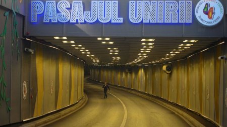 Restrictii de circulatie in Pasajul Unirii din Bucuresti. Se vor realiza filmari dinamice