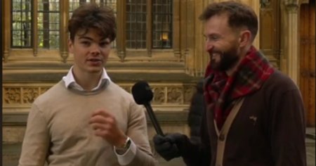 Reuben, student poliglot de la Oxford: Limba romana este preferata mea VIDEO