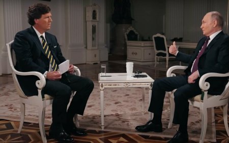 BBC: Ce castiga Vladimir Putin si Tucker Carlson din interviul realizat la Moscova: 