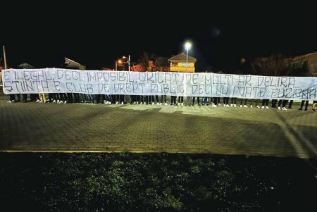 Scandal inainte de Universitatea Craiova - U Cluj! Bannere interzise, suporterii cer ancheta: Stiinta e club de drept public, nu poate fuziona