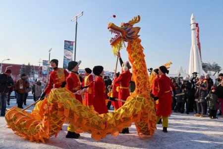 Anul Nou Chinezesc a fost sarbatorit, in premiera, la Moscova