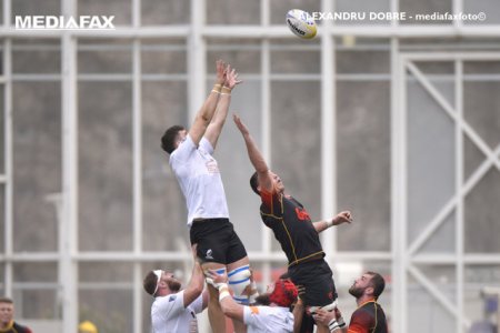 Nationala de rugby e pe primul loc in grupa dupa ce a invins Belgia la Bucuresti