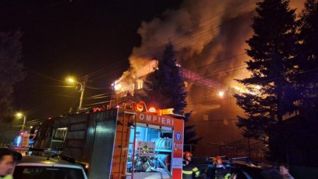 Explozie urmata de incendiu in sectorul 5, raniti transportati la Spitalul de Arsi si la Bagdasar