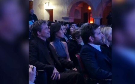 Brad Pitt, indragostit <span style='background:#EDF514'>LULEA</span> de iubita sa. Aparitie de senzatie a cuplului la Festivalul de Film de la Santa Barbara