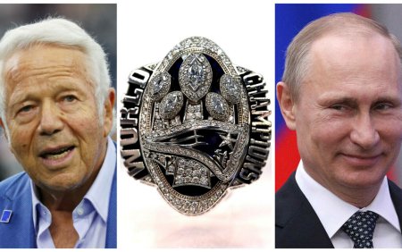 Pot sa omor pe cineva cu el. Ziua in care Vladimir Putin ar fi furat un inel de Super Bowl de la Robert <span style='background:#EDF514'>KRAFT</span>