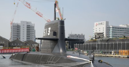 Japonia a lansat un nou submarin din clasa Taigei in fiecare an din 2020 incoace VIDEO