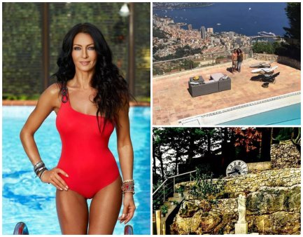 IMAGINI din luxul proprietatii <span style='background:#EDF514'>MIHAELEI</span> Radulescu din cel mai scump loc din Monaco, raiul miliardarilor