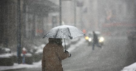 Cand ajunge in Romania ciclonul mediteranean: iarna se dezlantuie. Cat tine vremea rea