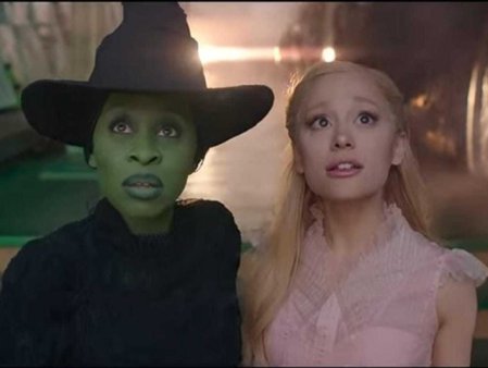 Ariana Grande si Cynthia Erivo, aparitii mult-asteptate in trailerul <span style='background:#EDF514'>MUSICA</span>lului Wicked