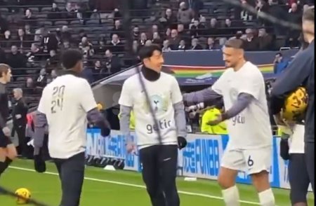Bromance! » Cum au fost surprinsi Radu Dragusin si Heung-min Son, starul lui Tottenham