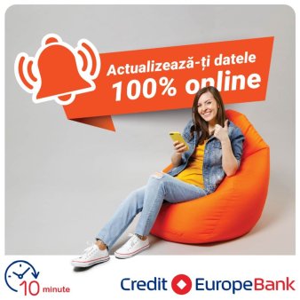 <span style='background:#EDF514'>CREDIT EUROPE BANK</span> Romania continua parcursul de digitalizare