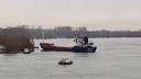 O nava plina cu grau a naufragiat pe Dunare, in Tulcea! Interventie de urgenta a autoritatilor navale