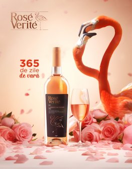 Rosé Verité - alegerea perfecta pentru a topi inimile de Ziua Indragostitilor!