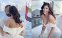 Madalina <span style='background:#EDF514'>PAMFILE</span> s-a casatorit in Dubai. A avut o rochie de mireasa spectaculoasa