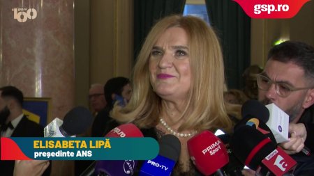 Elisabeta Lipa, la Gala Sportului Romanesc, imbracata intr-o rochie eleganta, comenteaza despre plecarea de la ANS, la europarlamentare: Cei care vor sa scape de mine, nu au nici o sansa