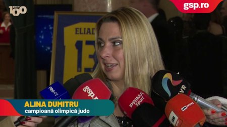 Singura campioana <span style='background:#EDF514'>OLIMPICA</span> a Romaniei la Judo, Alina Dumitru, declaratii la Gala Sportului romanesc