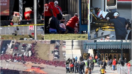 Atac armat in masa la parada de la Super Bowl, in SUA. Cel putin 22 de persoane au fost impuscate in Kansas City. Un atacator a fost neutralizat de un civil iar scena a fost filmata de fiica sa