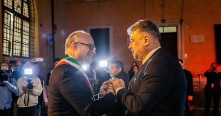Ciolacu, intrevedere cu primarul Romei: Guvernul vrea sa contribuie la restaurarea Statuii Sfantului Petru de pe Columna lui Traian