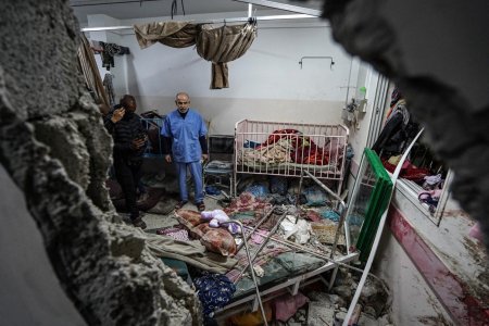 <span style='background:#EDF514'>FORTELE SPECIALE</span> ale Israelului au intrat in cel mai mare spital din sudul Fasiei Gaza: Hamas foloseste spitalele ca centre pentru terorism