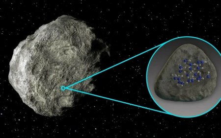 Descoperire importanta pe un asteroid. Oamenii de stiinta spun ca este pentru prima data cand vad asta