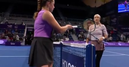 Moment tensionat intre Azarenka si Ostapenko la turneul de tenis de la Doha: Ce s-a intamplat la finalul meciului VIDEO