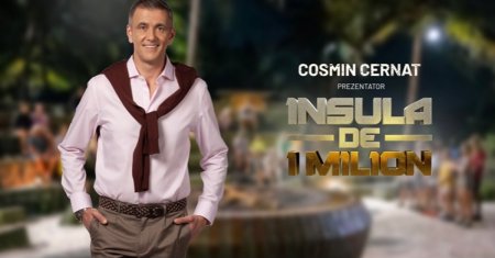 Cosmin Cernat este prezentator la Insula de 1 milion, de la Kanal D: O experienta unica intr-o viata