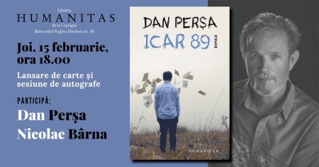 Lansare de carte si sesiune de autografe - Dan Persa, Icar 89