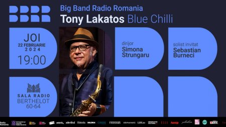 BLUE CHILLI:  seara de jazz cu saxofonistul TONY LAKATOS