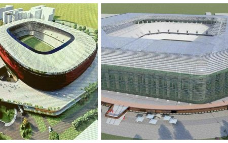 Noile stadioane Dinamo si Dan Paltinisanu au primit unda verde de la Mediu. Se vor ridica la standardele UEFA | FOTO