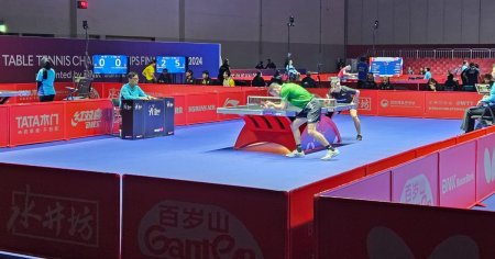 Echipa masculina de tenis de masa a Romaniei, invinsa de Portugalia la Mondialele din Coreea de Sud