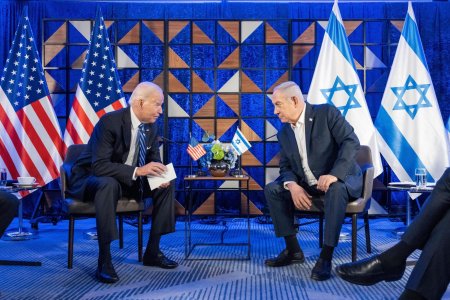 Joe Biden i-a cerut lui Netanyahu sa accepte o incetare temporara a focului in Fasia Gaza: Sper ca nu vor lansa o invazie terestra masiva in Rafah”
