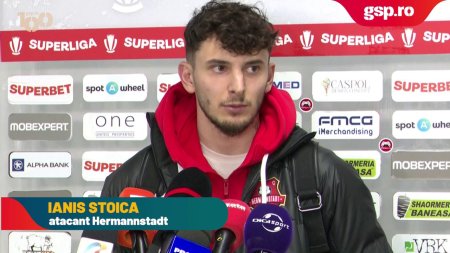 Rapid - Hermannstadt 2-0 » Ianis Stoica: Rapid este o echipa foarte puternica, cu siguranta se va bate la titlu