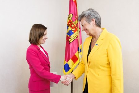 Maia Sandu, in dialog cu UE privind integrarea europeana a Republicii Moldova
