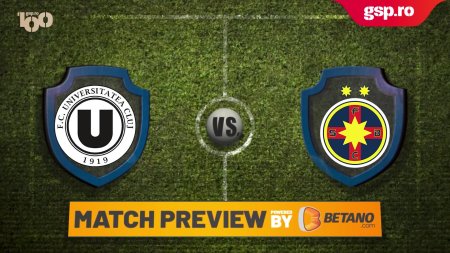 Superliga - Etapa XXVI » Match Preview U Cluj - FCSB