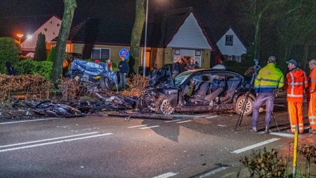 Tanar tata roman, mort intr-un accident intre doua masini din care nimeni n-a supravietuit, in Olanda