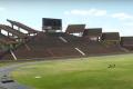 Originalitate risipita » Stadionul Mmabatho, o arena din <span style='background:#EDF514'>AFRICA DE SUD</span> asa cum nu s-a mai vazut pe Pamant