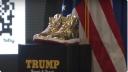 Trump lanseaza o linie de incaltaminte, dupa o amenda de 355 milioane de dolari. Cat costa pantofii sport