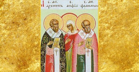 Calendar ortodox 2024, 19 februarie. Sfintii zilei. Sfintii Apostoli Arhip, Filimon si sotia sa Apfia