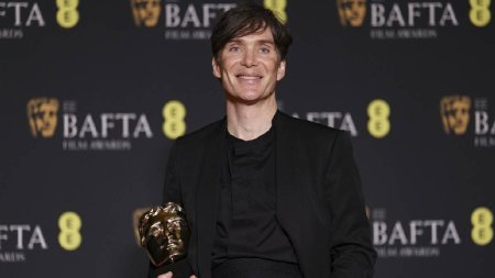 Premiile BAFTA 2024. ''Oppenheimer'' a fost desemnat cel mai bun film. Cillian Murphy, cel mai bun actor in rol principal